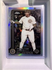 2025 Sepia Rookie Moises Ballesteros Rookie Debut Chrome Update Card No. USC7