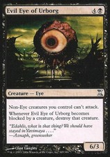 Evil Eye of Urborg -Foil Medium Play MTG Time Spiral