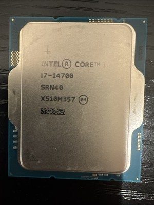 Intel Core i7-14700 Desktop Processor 20-Core up to 5.4GHz LGA1700 CPU SRN40