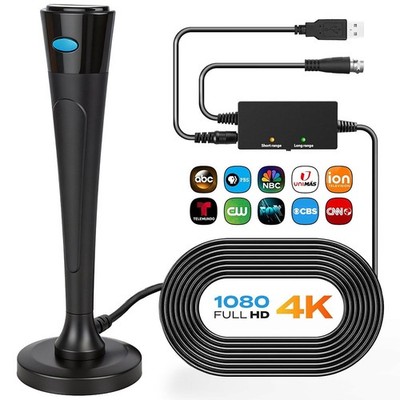 Neu DVB-T2 HD Antenne 39DBi Verstärker 5M KabelFernsehkanäle Free TV-Programme