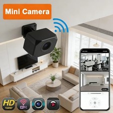 4K Wifi Security Camera Indoor Wireless Home Remote Night Vision Motion Audio Ip