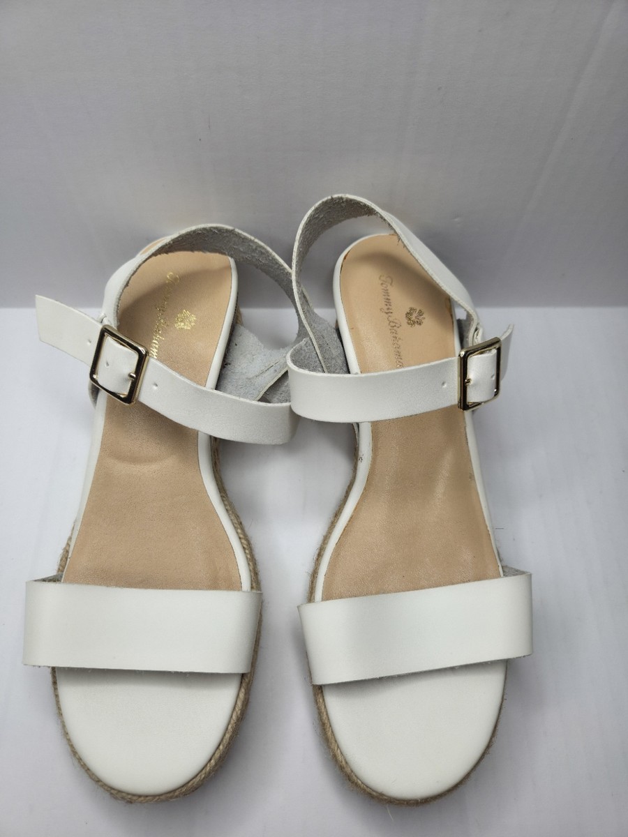 Tommy Bahama Women’s White Jona Espadrille Wedge Platform Sandals Size 9M View 2