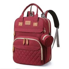 Diaper Backpack, Waterproof  Multi-Functional Mom backpack, light weight