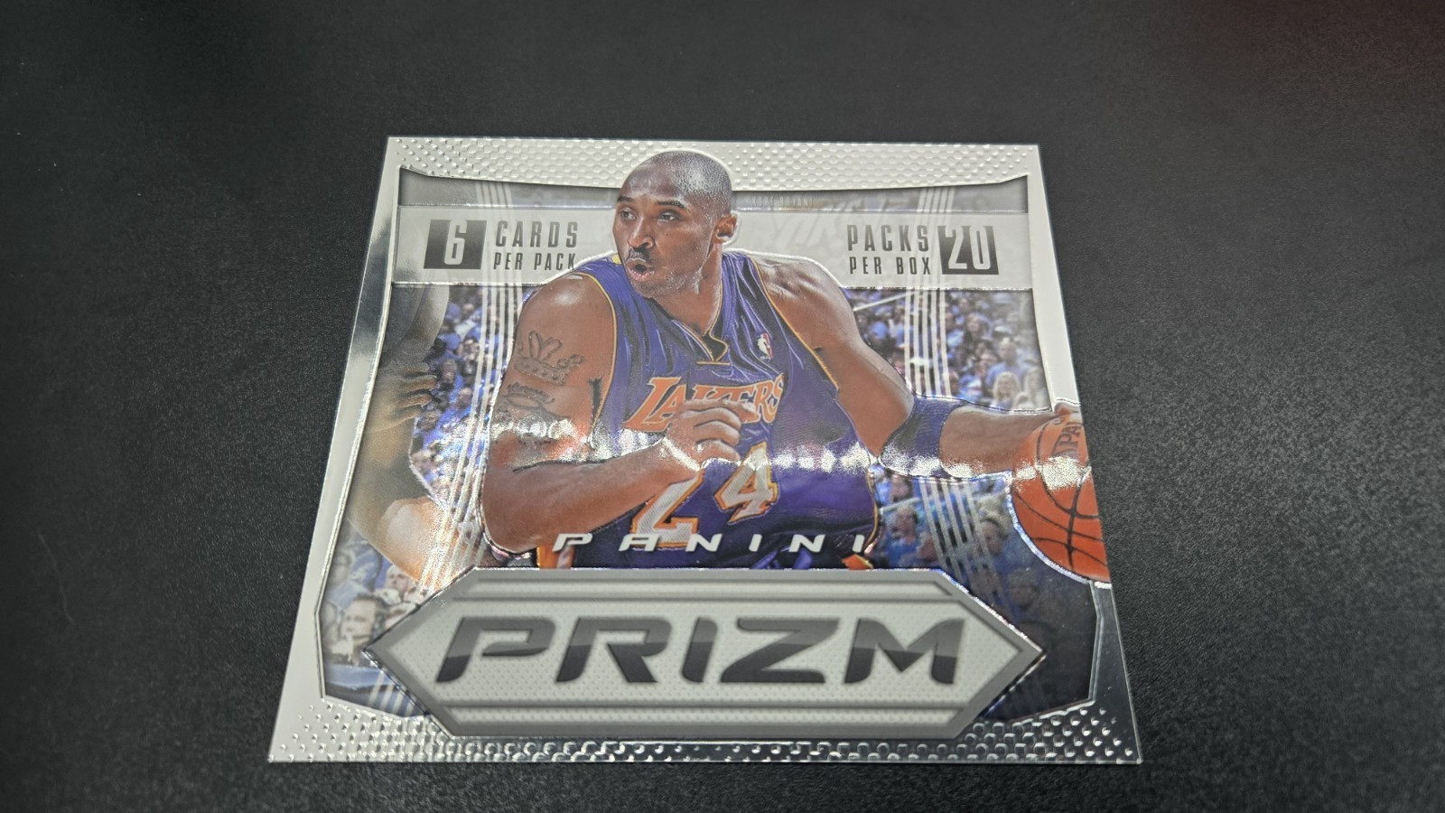 2012-13 PANINI PRIZM KOBE BRYANT BOX TOPPER LOS ANGELES LAKERS HOF