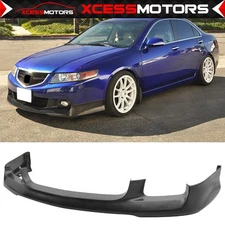 Fits 04-05 Acura TSX OE Style Unpainted Front Bumper Lip Spoiler Splitter PU