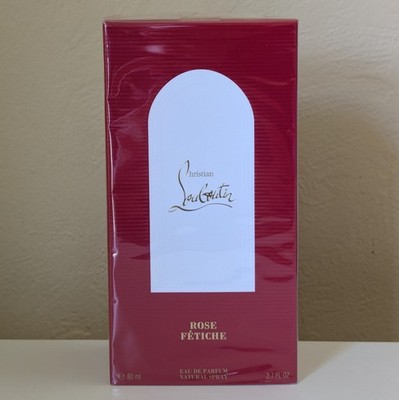 Christian Louboutin Rose Fetiche Eau De Parfum 2.7 oz 80 ml New Fetiche La Rose 