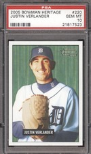 Top Justin Verlander Cards to Collect 18