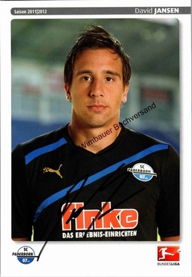 Original Autogramm David Jansen SC Paderborn /// Autograph signiert signed signe