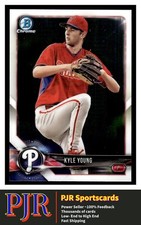 2018 Bowman Chrome #BCP129 Kyle Young Philadelphia Phillies  Buy 4 - 35% Off