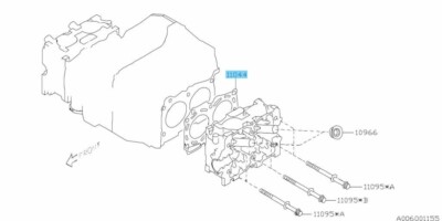 SUBARU FORESTER SG5 2003-2008 Genuine Cylinder Head Gasket