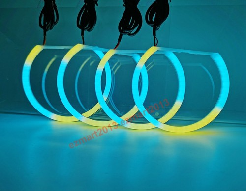 Dream color Flow series Chasing SRGB halo with Turn Signal Flash DRL angel eye - Picture 22 of 24