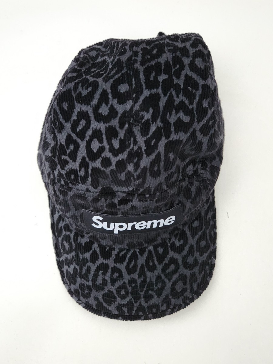 帽子 Supreme Leopard Corduroy Camp Cap 23aw Supreme Leopard Corduroy Camp Cap (FW23) - $54