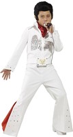 Smiffy's Elvis Costume With Jumpsuit And Scarf - White, Medium Smiffy's Elvis Costume With Jumpsuit And Scarf - White, Medium