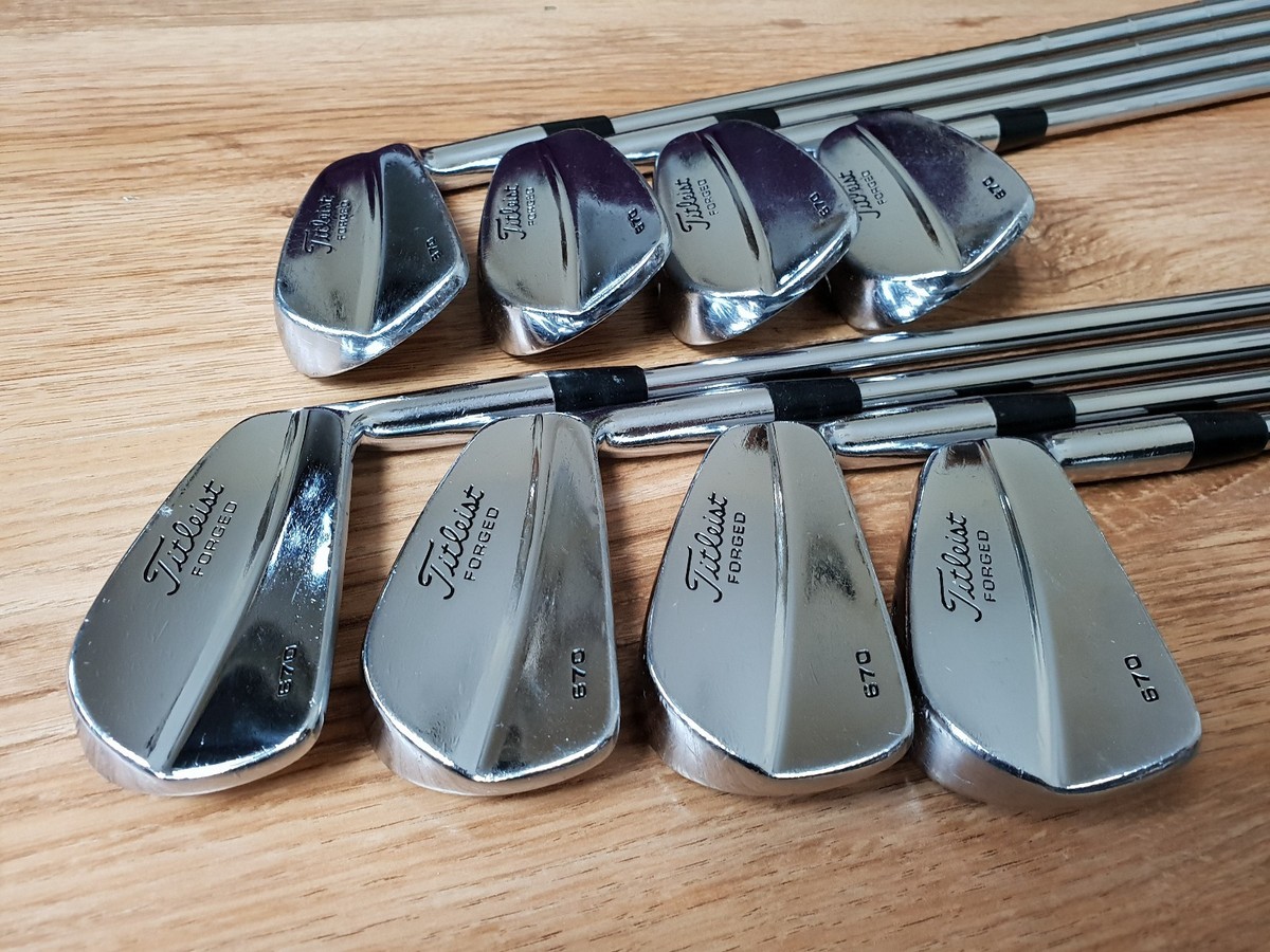 Titleist 670 Iron Set 3-PW S300 | eBay