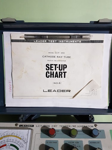 CRT tester Leader LCT-910A Cathode Ray tube tester/rejuvenator - Picture 4 of 7