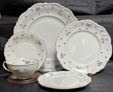 Vintage Winterling Bavaria Germany MAYFIELD 5 Piece Place Setting EXCELLENT