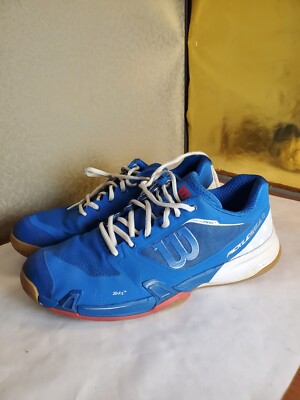 Wilson Rush Pro 3.0 Pickleball Shoes WRS324720 Blue Men's Size 10.5 