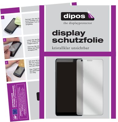 2x Schutzfolie für ZTE Blade A31 Plus klar Displayschutzfolie Folie Display