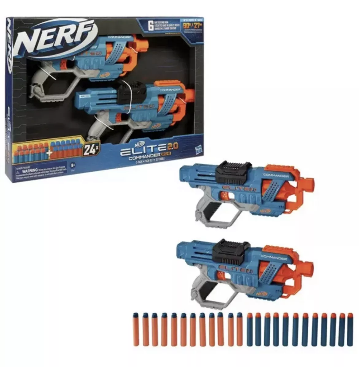 Nerf Elite 2.0 Commander RD-6 Review