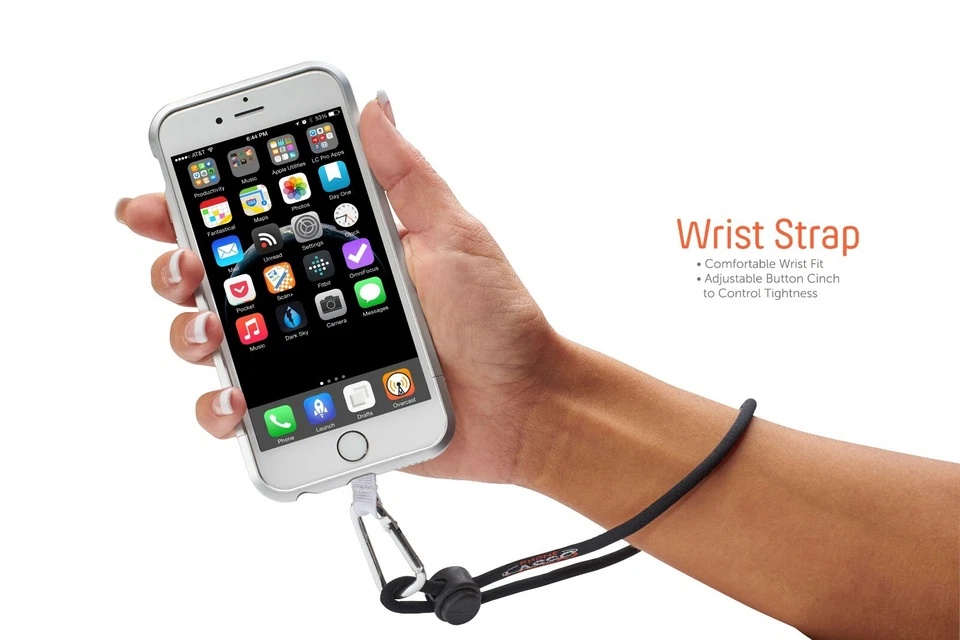 Parche de agarre para teléfono inteligente ajuste universal en todos los teléfonos y fundas con correa para muñeca nuevo Foto 4 de 4