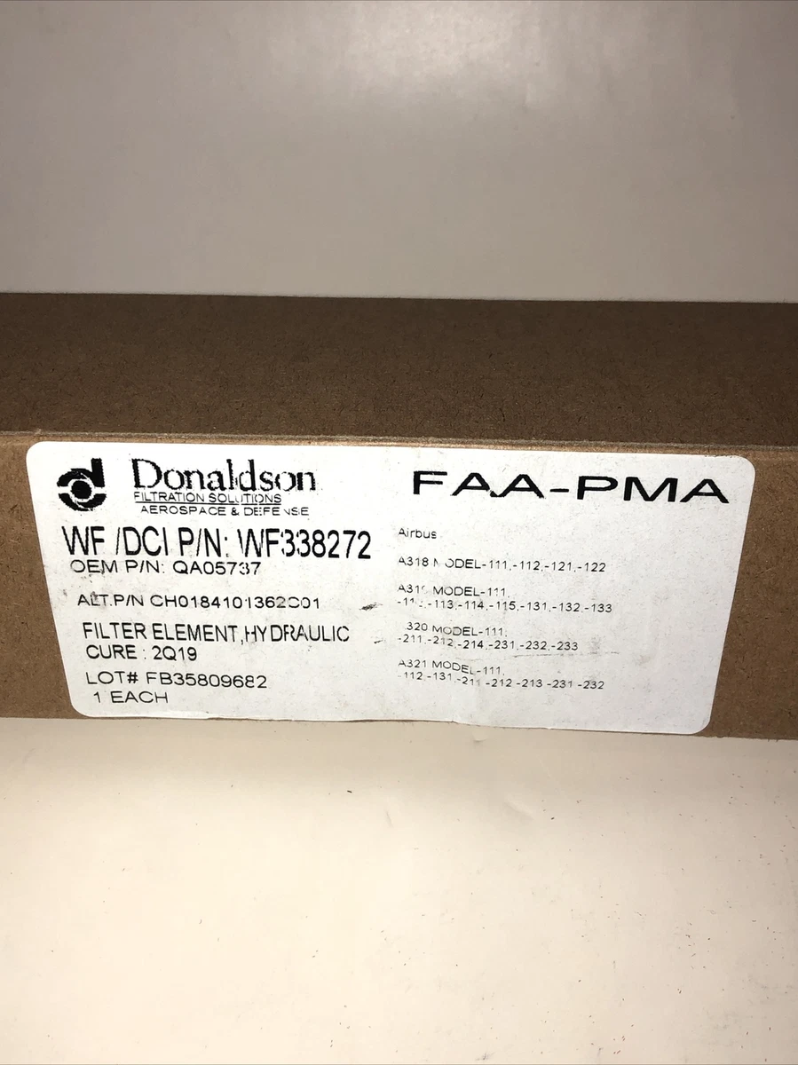 Donaldson #WF338272 Filter Element Hydraulic OEM # QA05737 | eBay 