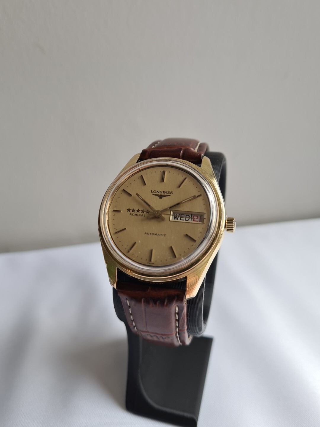 Longines Admiral 5 Star Vintage Mens Watch eBay