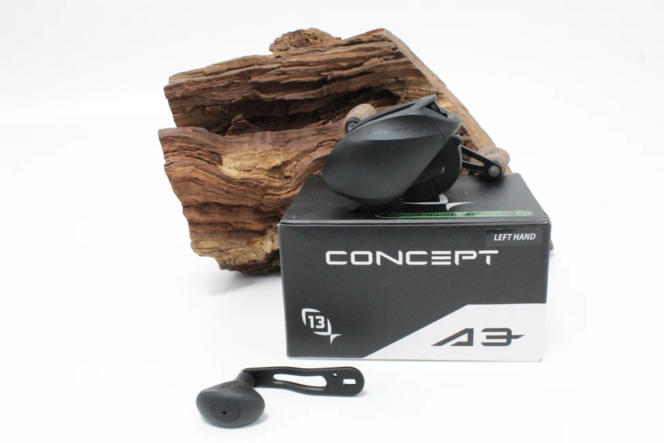 13 Fishing Concept A3 5,5-LH 6,3-LH 8,1-LH Linkshand Lefthand Baitcastrolle - Bild 4 von 4