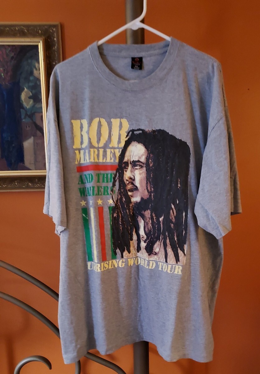 🚨🔥VTG 90s BOB MARLEY & THE WAILERS UPRISING WORLD TOUR