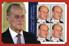 NEVIS - 2011 MNH "Prince PHILIP 90th Birthday Anniversary" Souvenir Sheet !!!!