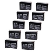 Upg 12v 8ah Sla Battery Replacement For Hobie Fish Finder - 10 Pack Upg 12v 8ah Sla Battery Replacement For Hobie Fish Finder - 10 Pack