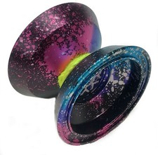 Acid Unresponsive Professional Trick String Magic YoYo Anodized Metal GALAXY