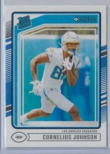 2024 Panini Donruss - Rated Rookie Cornelius Johnson #377 Los Angeles Chargers