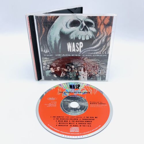 WASP The Headless Children (CD, 1989) Hard Rock Heavy Metal Rzadki OOP W.A.S.P. - Zdjęcie 1 z 5