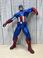 2012 Marvel Avengers Captain America 10" Talking, Shield Throwing Action Figure