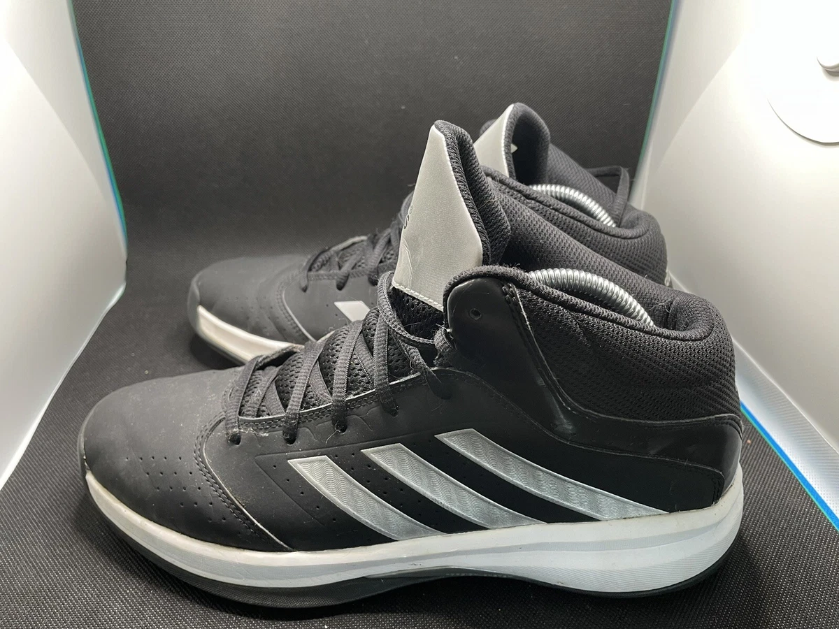 Adidas isolation black basketball shoes top