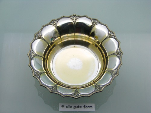WMF PATRÓN DE ABANICO - -- CUENCO RARO Ø 18,8 cm - 5,3 cm de alto - alrededor de 1910 -- - - Imagen 3 de 8