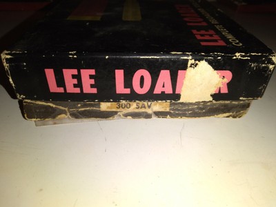 Vintage 300 Savage Lee Loader Cartridge Reloading Tool Ebay