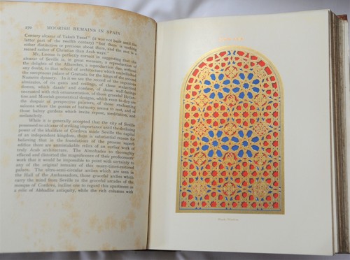 Antique 'Moorish Remains in Spain' by AF Calvert with stunning colour plates - Picture 16 of 21