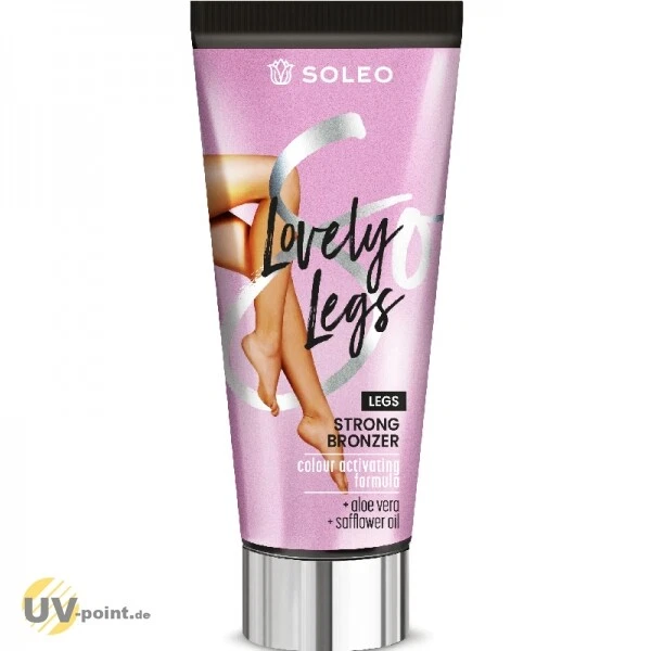 SOLEO LOVELY LEGS strong bronzer for legs 135 ml Solarium Bräunungs Kosmetik