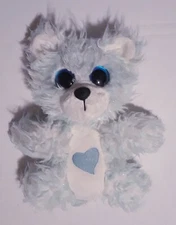 Little Live Pets Scruff-a-Luvs Snow Pals Walmart Exclusive Blue Heart Teddy Bear