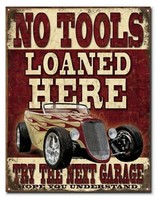 Schild Auto Werkstatt Oldtimer Motiv Hotrod Usa Poster Wandbild 30 X 40 Cm *503