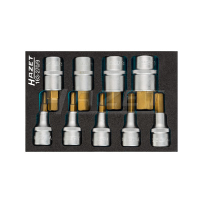 Hazet 163-270/9  Screwdriver socket set 