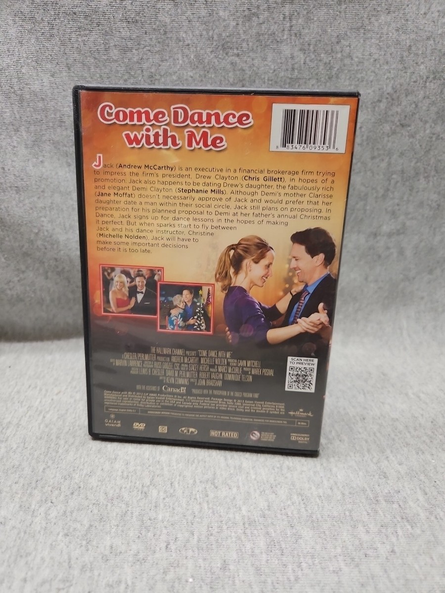 Come Dance with Me (DVD, 2012) Hallmark Christmas Movie