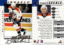 1997-98 Be A Player Autographs #195 Terry Carkner - NM-MT