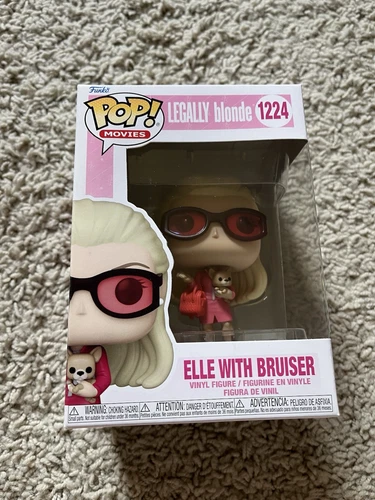 Funko Pop Movies #1224 Elle with Bruiser Legally Blonde Reese Witherspoon✅