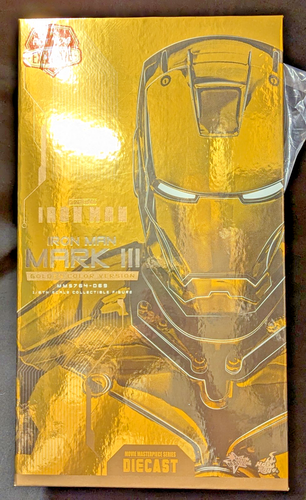 Pré-commande Hot Toys MMS764D69 – Iron Man Mark 3 Version Or – 1/6 – Figurine De Collection