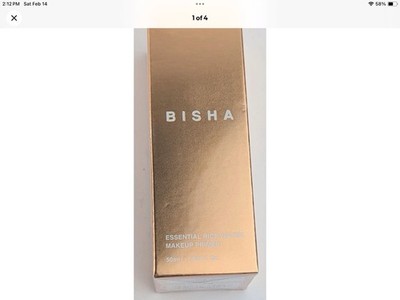 Bisha Essential Rice Water Makeup Primer 1.69fl.oz./50ml Full Size New & Sealed