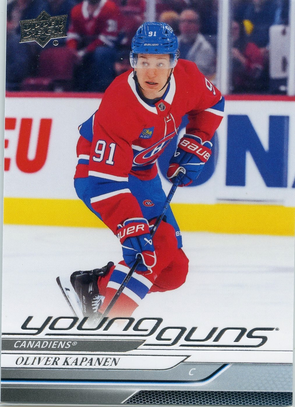 2024-25 Upper Deck Series 2 Hockey Oliver Kapanen #461 Young Guns Rookie RC