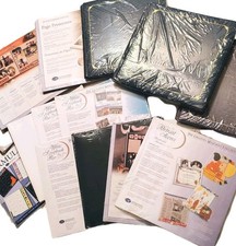 Creative Memories Refill Pages Protectors Beige White Blck Sealed 12 x 12 Albums