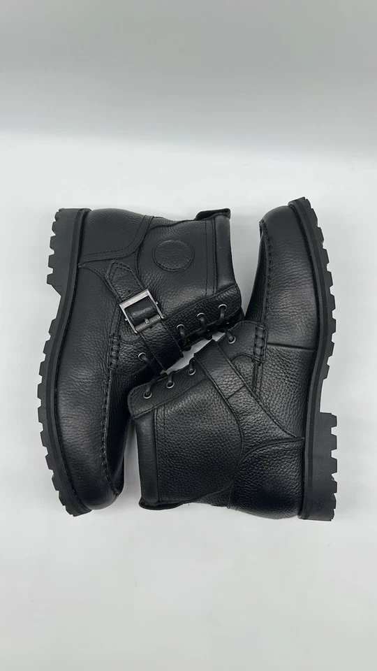 Polo Ralph Lauren Ranger WHEATHILL 11431 Botas de Cuero para Hombre Talla 10.5 D NUEVAS DE COLECCIÓN Foto 2 de 4